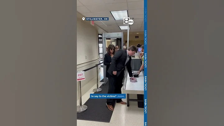 Stillwater teen, Jesse Butler, arrives at court on Monday, Dec. 8