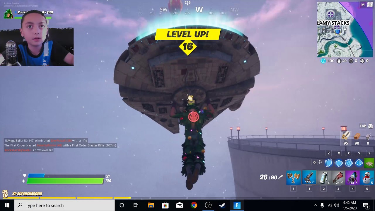 Rockstar Skywalker   Fortnite Solo matches