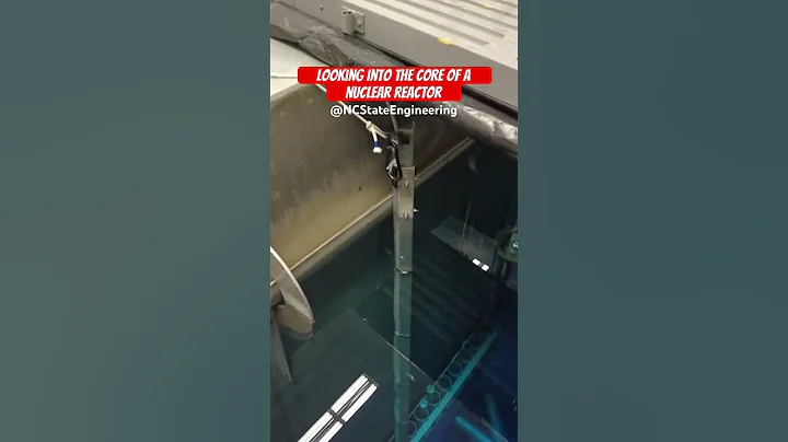 PULSTAR nuclear reactor core at NC State University.