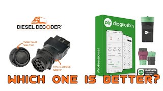 OTR diagnostic app vs Diesel decoder diesel laptops app best heavy duty diagnostic app