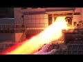 Four yf100k rocket engines tested