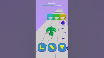 Blob Shifter 3D level 302 Gameplay #shorts