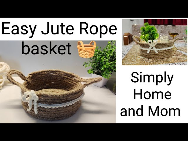 How to make 3-ply Jute Rope At Your Home 