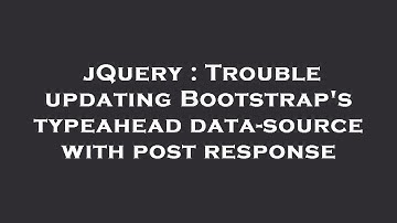 jQuery : Trouble updating Bootstrap