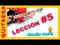 Leccin 5 guitarra desde cero  perfeccionando los rasgueos