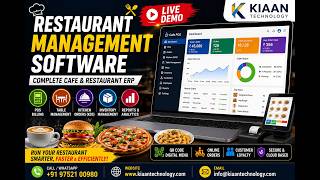 Restaurant & Cafe Management Software Demo | POS, Billing, Inventory & Table Management System