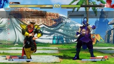 STREET FIGHTER V Seth custom combo 1