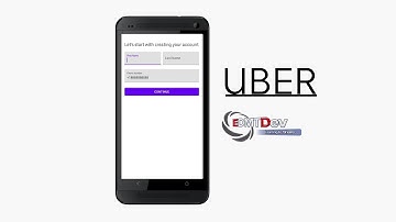 Android Development Tutorial - New Uber Clone #11  Rider App Register User