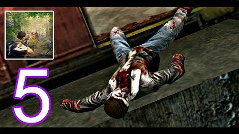 Dead Target: Zombie Games 3D -  Gameplay walkthrough Part 5 - Mission 5 Completed (ios,Android)