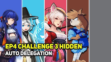 Crusaders Quest - EP4 Challenge 3 Hidden Auto Delegation - Yeowoodong Halla Pochiro Aubrey