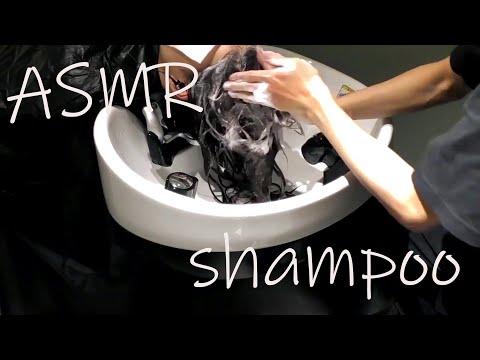 【ASMRバイノーラル】美容室でシャンプーの音フェチ shampoo