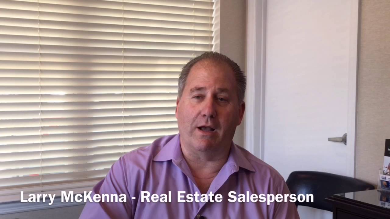 Larry McKenna Real Estate Agent Intro YouTube