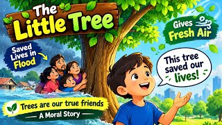 🌳 The Little Tree | Moral Story for Kids | Inspiring Story with a Life Lesson