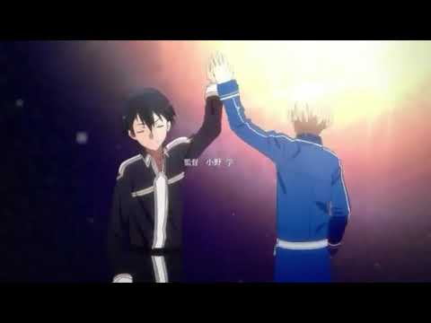 Kirito and eugeo all handshake