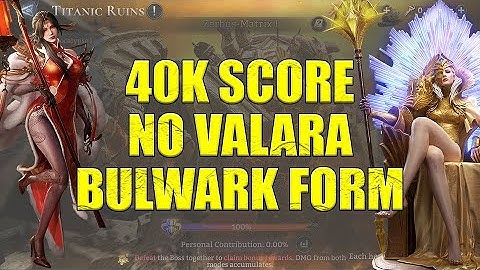 Breaking 40k without Valara? | Arbiter/Eso Team for Zerbus Matrix 1 [Watcher Of Realms]