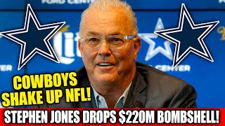 🔥 HUGE TRADE ALERT! STEPHEN JONES CONFIRMS $220M SHOCKING MOVE! COWBOYS DRAFT UPDATE 🚨