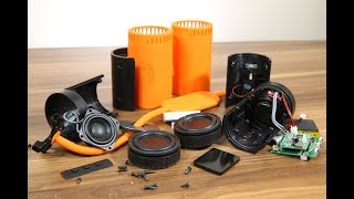 Look inside Puma Soundchuck speakers + dB SPL test at 1m - YouTube