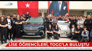 Okulda Elektrikli Otomobil Üreten Liseliler, Toggla Buluştu