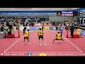 THAILAND  VS MYANMAR  U 21 REGU SEPAKTAKRAW WORLD CHAMPIONSHIP2023