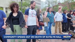 Community members remember Katelyn Hall, demand change after mental health call turned deadly Community members remember Katelyn Hall, demand change after mental health call turned deadly