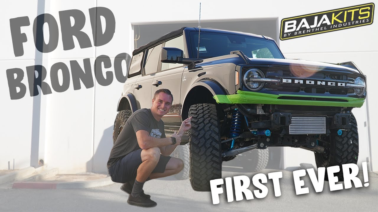 NEW FORD BRONCO UPGRADE! Baja Kits Prepares For SEMA Show! - YouTube