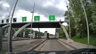 Slow TV in 4k - UK Motorways - M6 Toll from J8 to M6 north south.