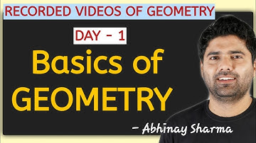 Basics of Geometry- Point, Line & Angle || QOD || By Abhinay Sharma (Abhinay Maths)
