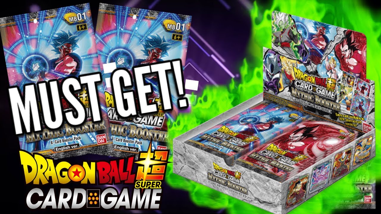 THIS WILL BE THE BEST BOX TO BUY! DRAGON BALL SUPER CARD GAME MYSTIC BOOSTER