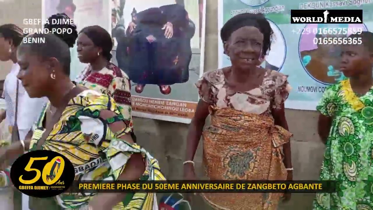 50ème Anniversaire de ZANGBÉTO AGBANTÈ : 1ère phase