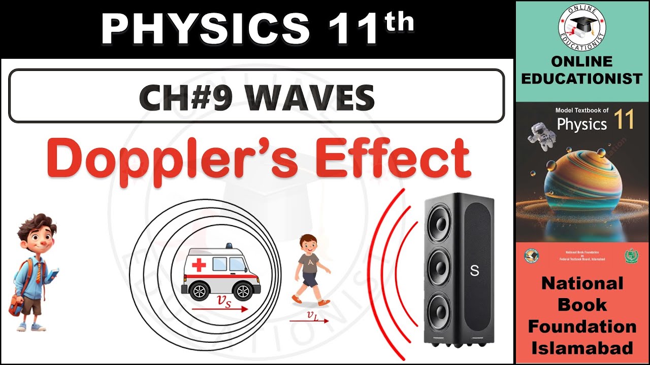 Doppler's Effect | Chapter 9 | Waves | Physics 11th | National Book ...