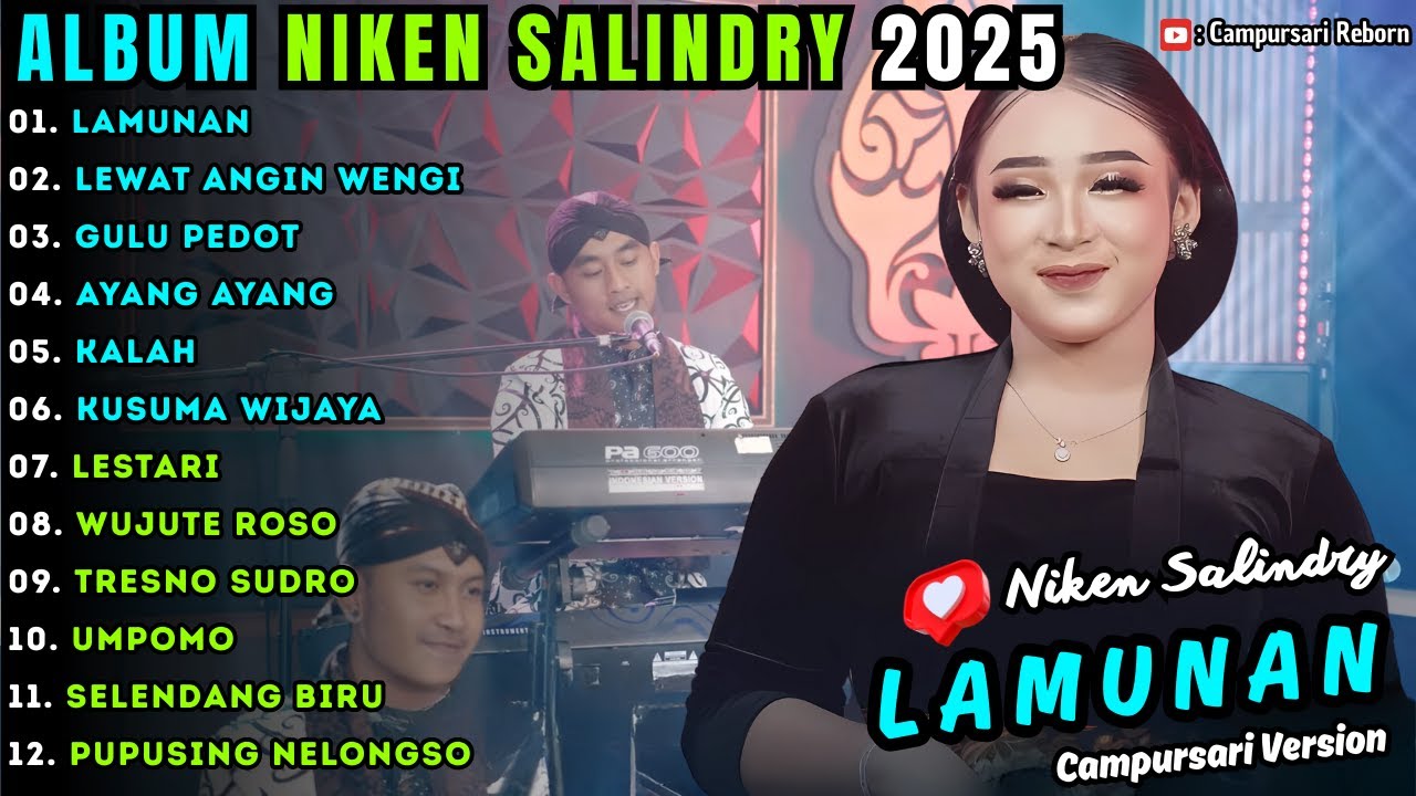 LAMUNAN - LEWAT ANGIN WENGI || NIKEN SALINDRY || CAMPURSARI REBORN TERBARU 2025