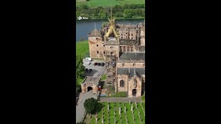 Spire gleams in gold again following £400,000 restoration. #spire #linlithgow #scotland