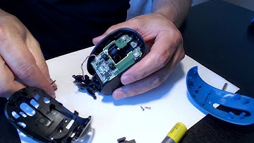 How to take apart Microsoft Bluetooth 3600 mouse (also useful for 6000 and Sculpt)