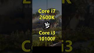 i7 2600k vs i3 10100f Test in Games