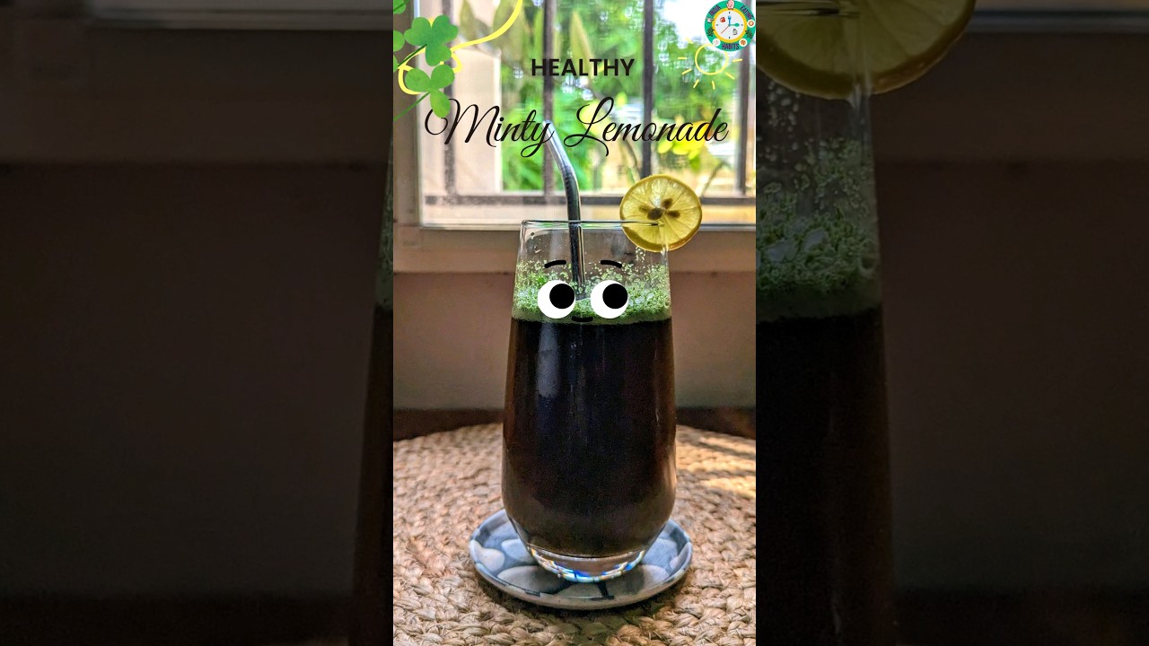 Healthy Lemonade with a twist of Mint l Mint Jaggery Lemonade l Summer Drink