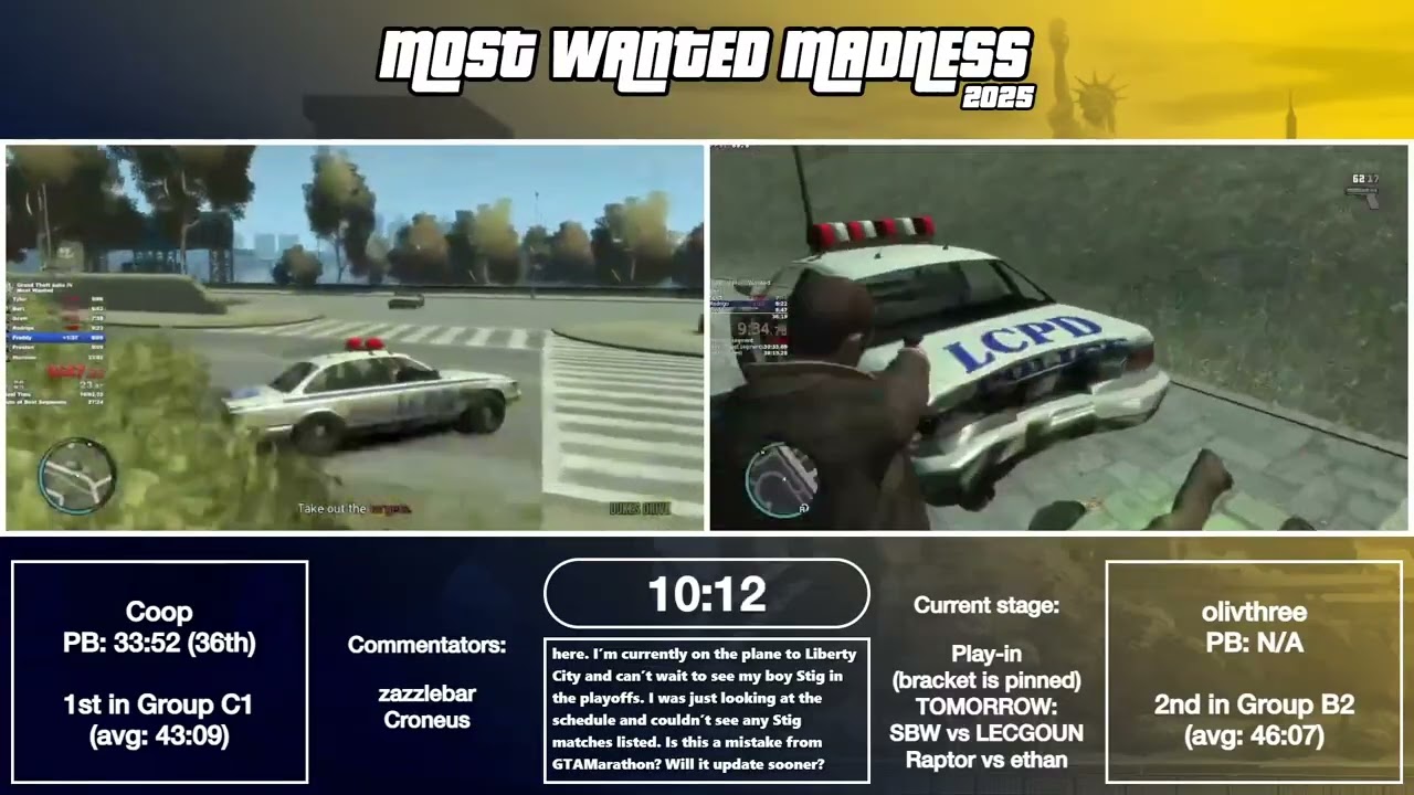 Most Wanted Madness 2025 - Play-Ins - Coop vs olivthree