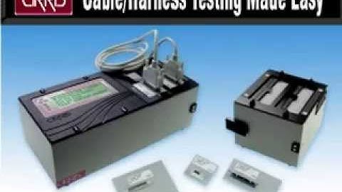 1100H+ Hipot (hi-potential) electrical cable and harness tester