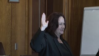 Brenda Sacco sworn in as interim commissioner in Lackawanna County