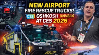 These Airport Fire Trucks Are Insane Oshkosh At Ces 2026