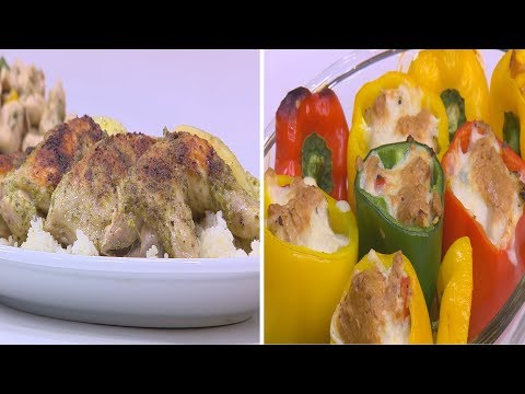 طريقة عمل اوراك الدجاج بصوص الريحان