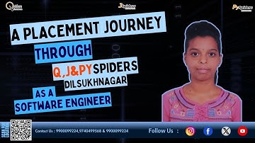 A Placement Journey Through Q,J,PySpiders Dilsukhnagar | 4 LPA | Software Engineer |