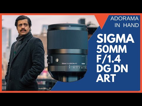 Sigma 50mm f1.4 DG DN Art Lens | New York City High Line Portrait Shoot with Sal D'Alia