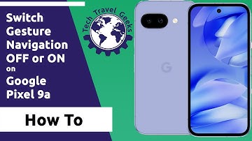 Hoe je gebarennavigatie op de Pixel 9a van Google in- of uitschakelt #howto #pixel #gesture