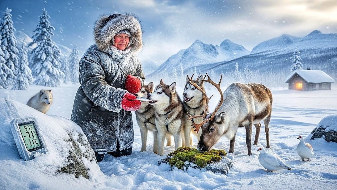 Surviving at -71 Siberia: How Old Women Copes with Hardships Documentary