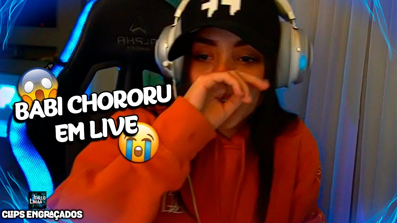 BABI CHOROU EM LIVE POR CAUSA DOS FÃS !? BABI DEU SUSTO NA VOLTAN ...