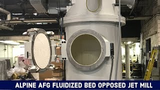 Alpine AFG Fluidized Bed Opposed Jet Mill