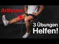 Kniearthrose Schmerzen endlich lindern? Diese 3 Übungen helfen!