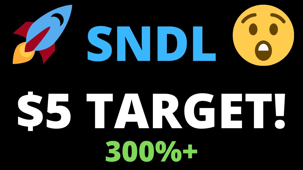 SNDL $5 PRICE TARGET! WATCH NOW! SNDL Update, Entry Points, News, & Analysis!