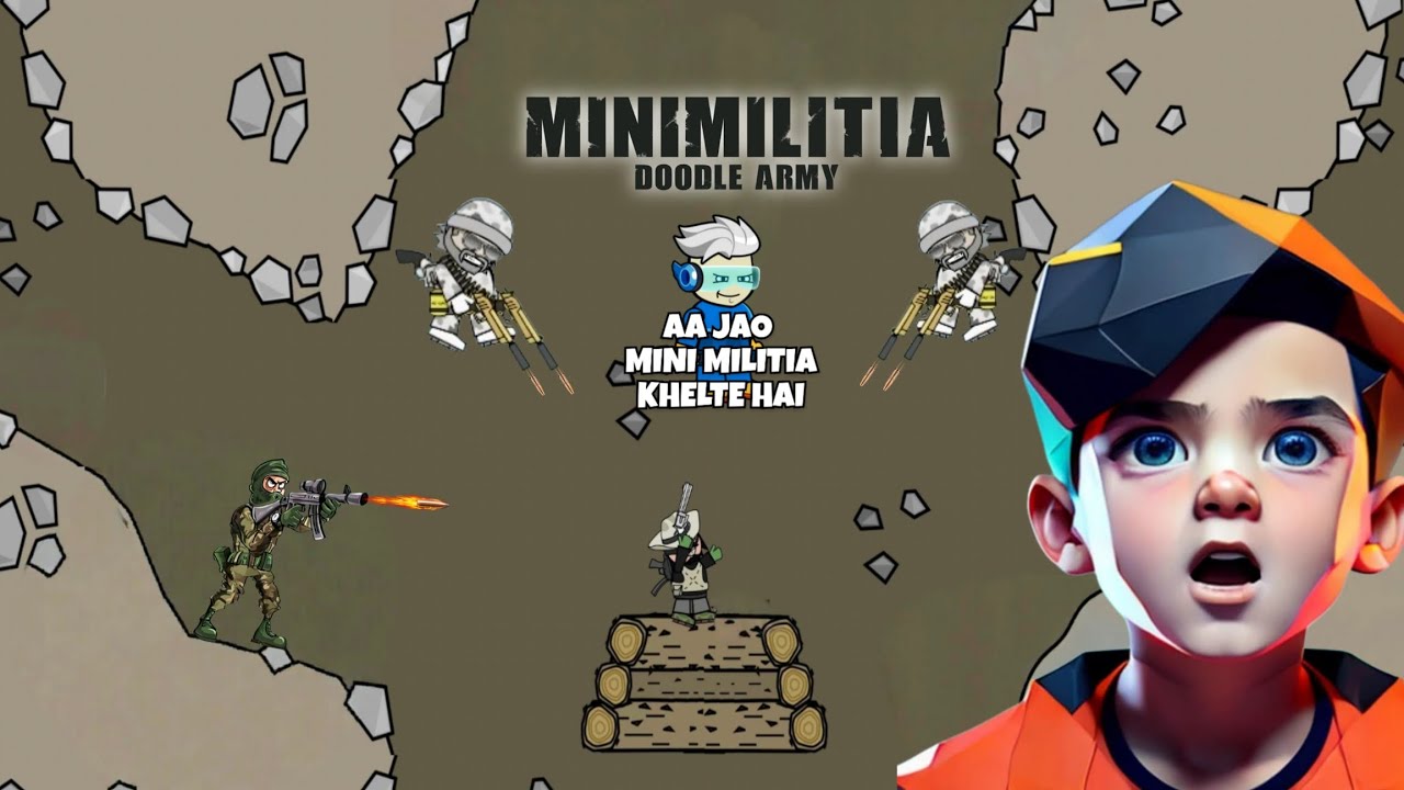 Mini Militia Funny Rage Moments 🤣 | Noob To Pro!