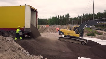 Delivering Leca Lightweight Aggregate